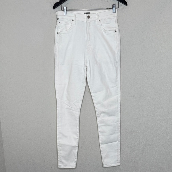 Citizens of Humanity White High-Waisted Jeans size 29 - Picture 1 of 10